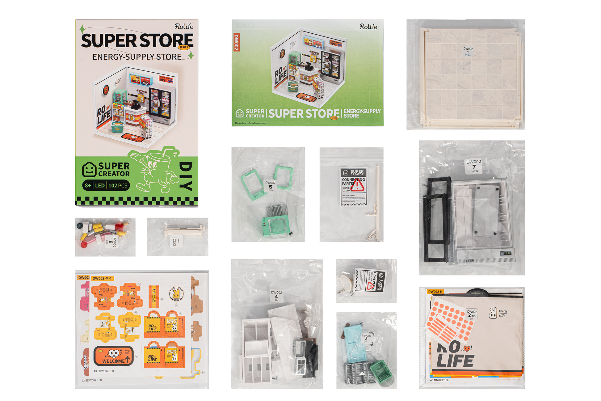 Hands Craft DIY Stackable Miniature House | Energy-Supply Store
