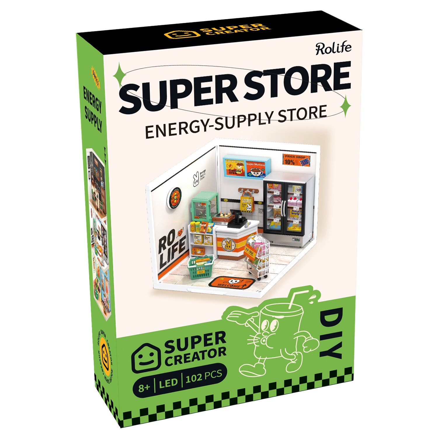 Hands Craft DIY Stackable Miniature House | Energy-Supply Store