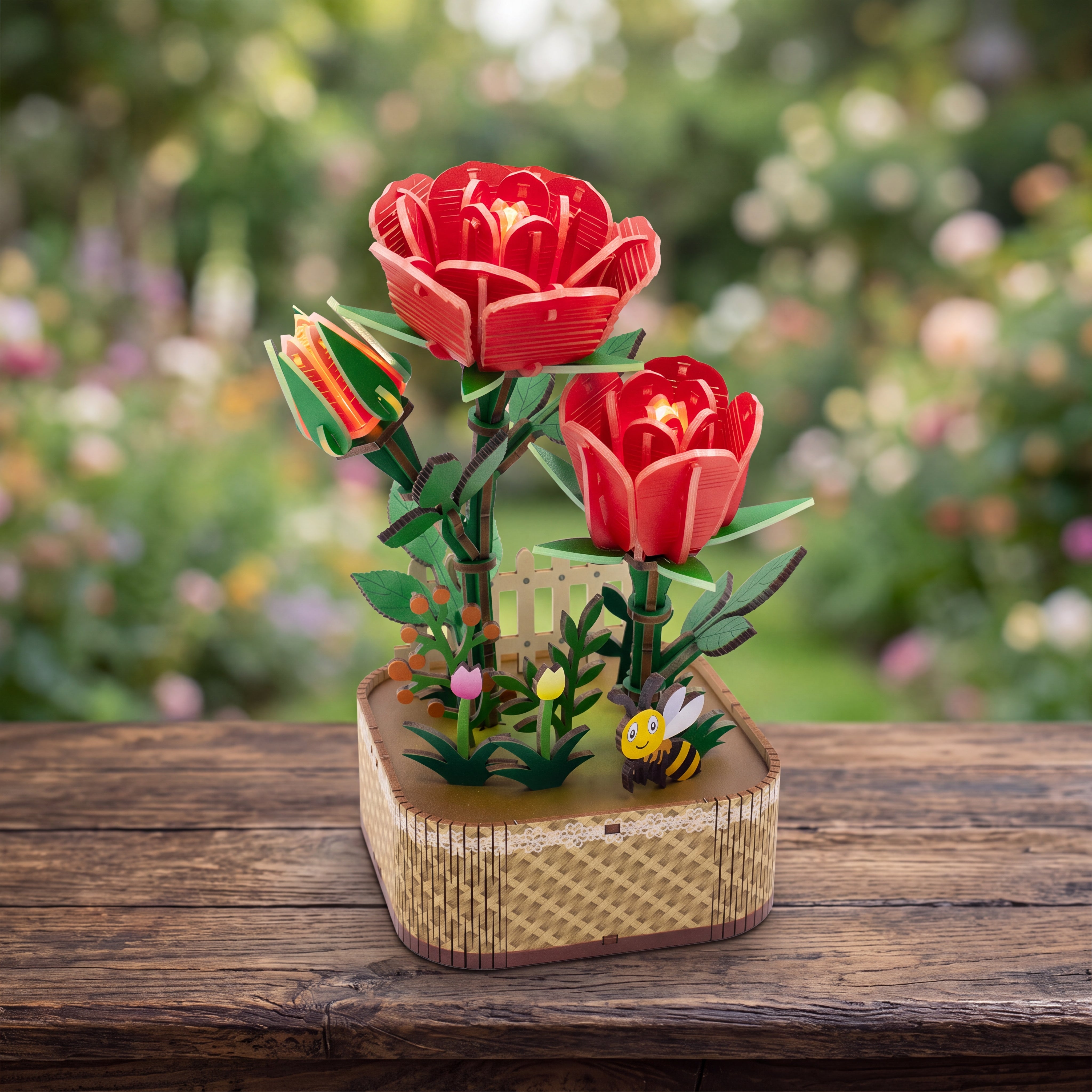 Hands Craft | Red Rose