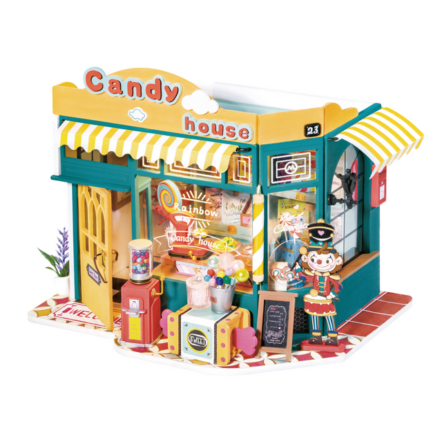 DIY Miniature House Kit | Rainbow Candy House
