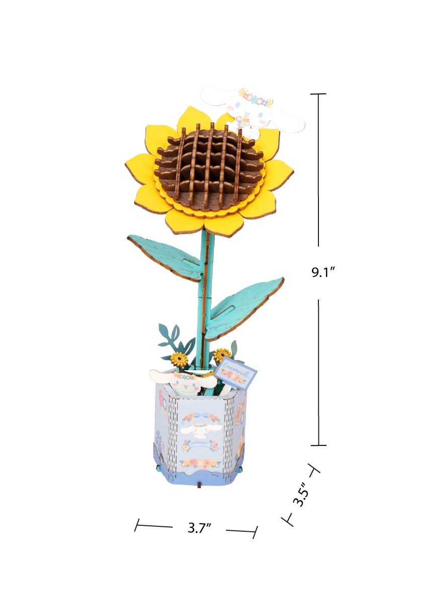 Hands Craft | Hello Kitty® and Friends Cinnamoroll Sunflower