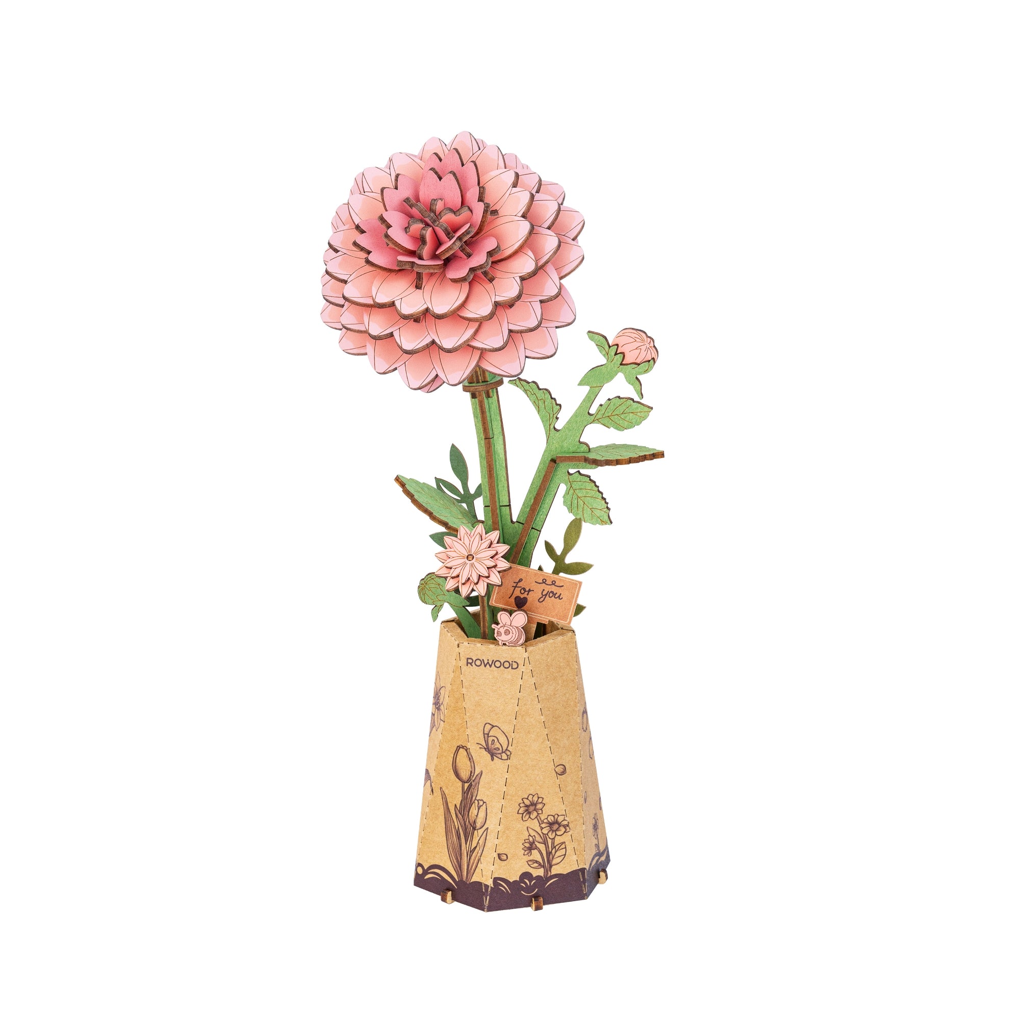 Hands Craft | Pink Dahlia
