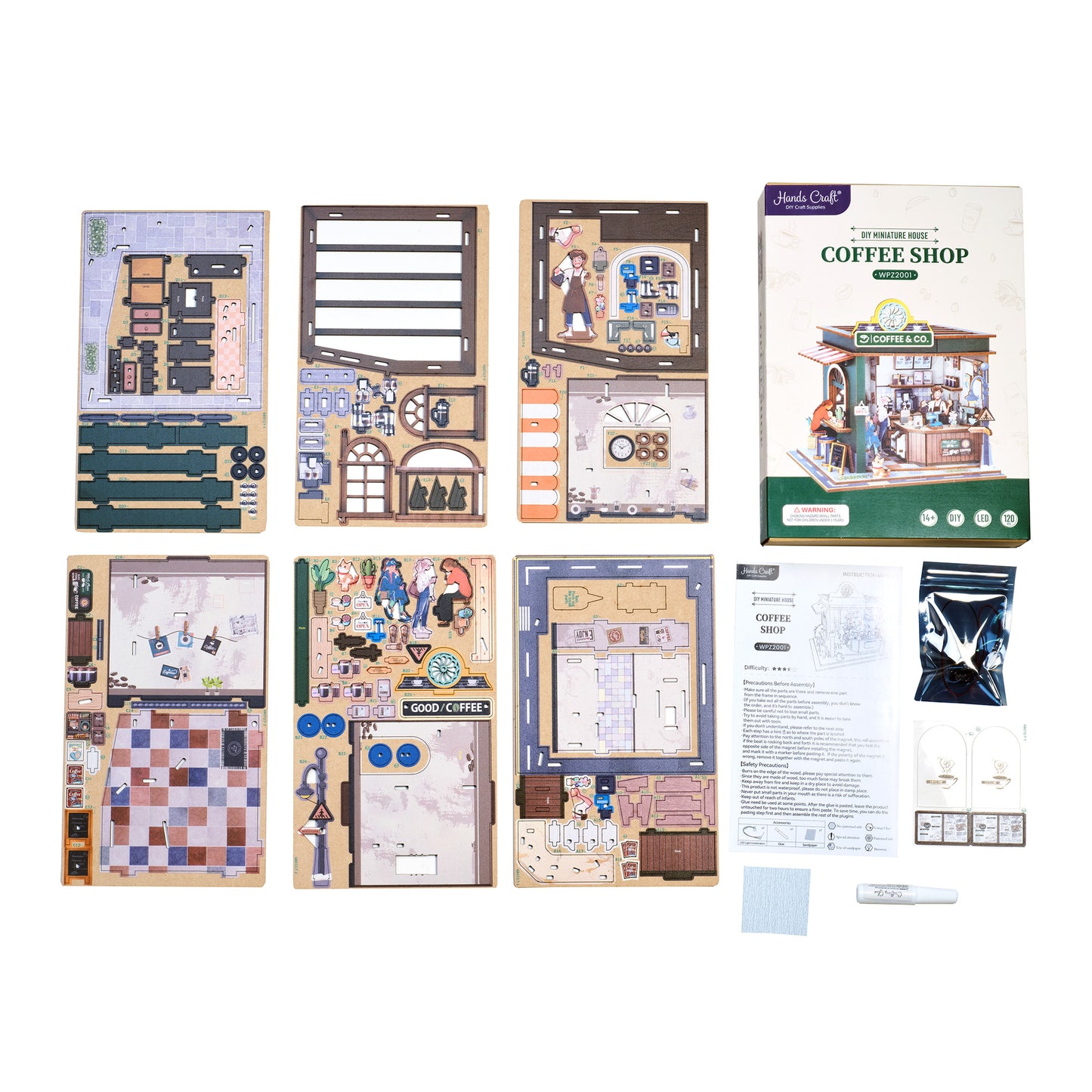 DIY Miniature House Kit | Coffee & Co.