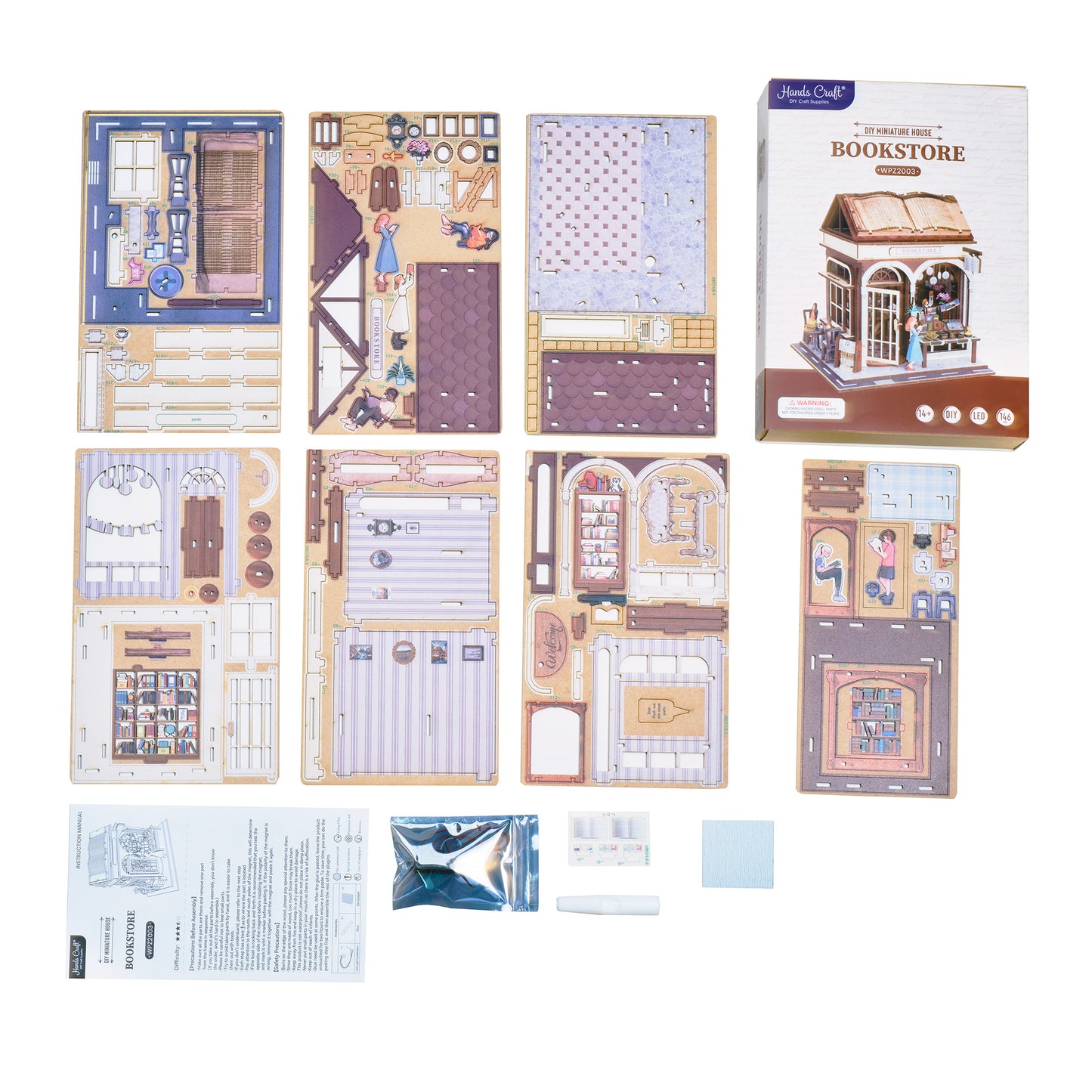 DIY Miniature House Kit | Little Village Bookstore