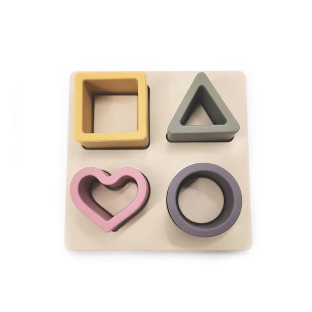 Silicone Product: Geometry Stacking Puzzle - Hands Craft US, Inc.