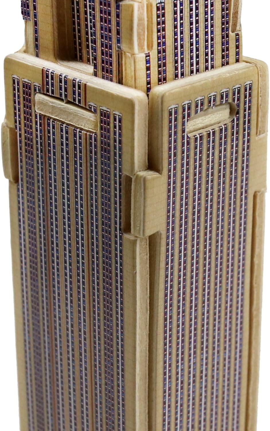 3D Classic Wooden Puzzle | Empire State Building - Hands Craft US, Inc.