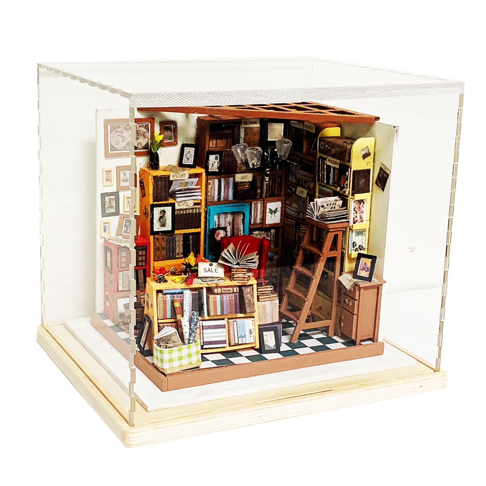 Hands Craft DIY Minatures Dust Cover | Acrylic Display Case