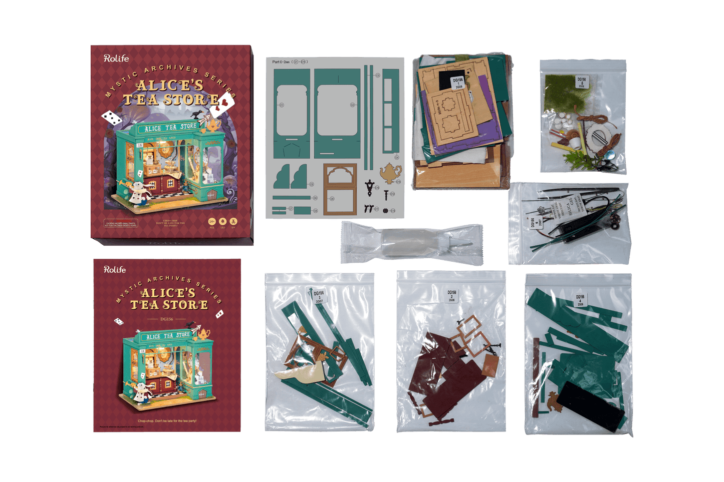 Hands Craft DIY Miniature House Kit | Alice's Tea Store