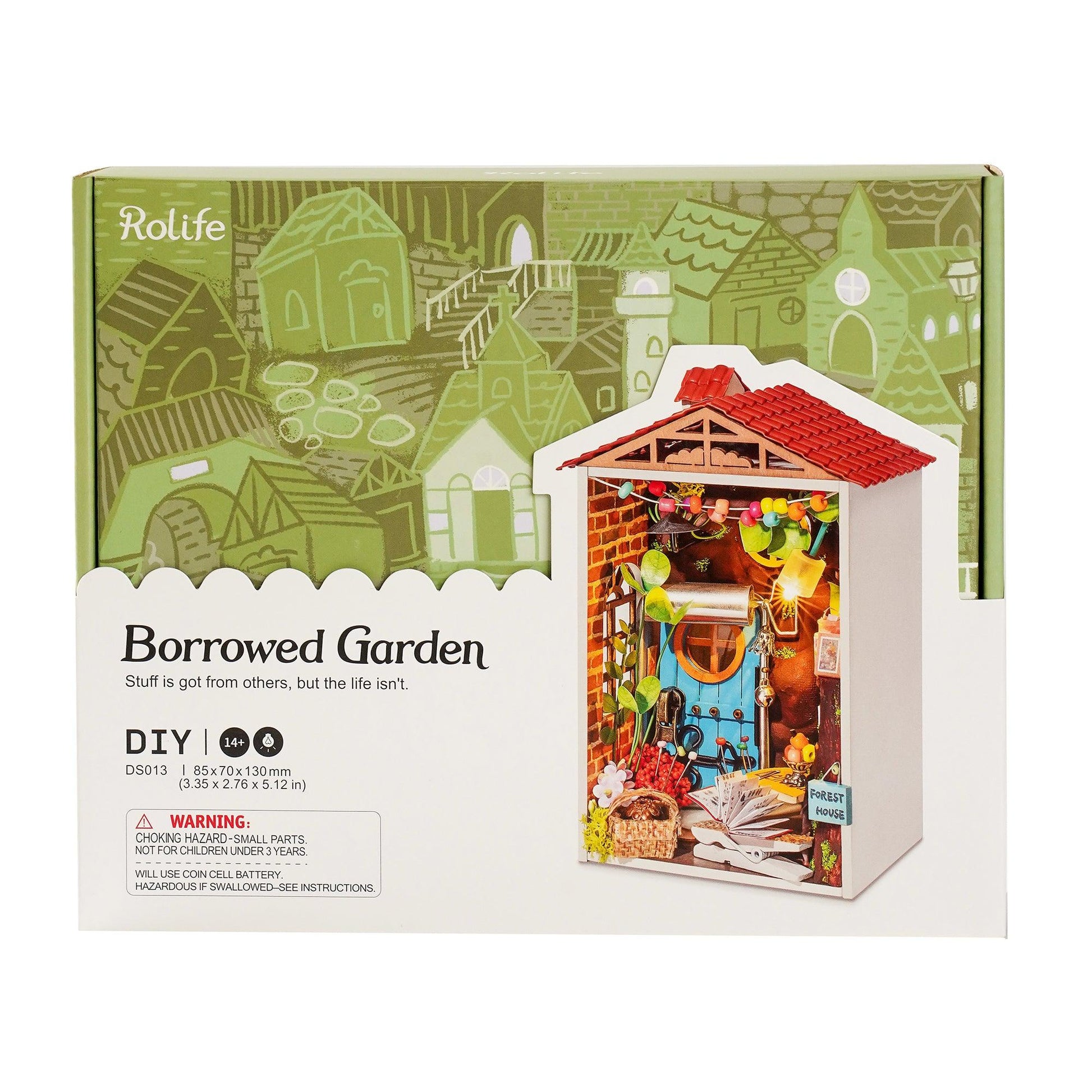 Hands Craft DIY Miniature House Kit | Borrowed Garden