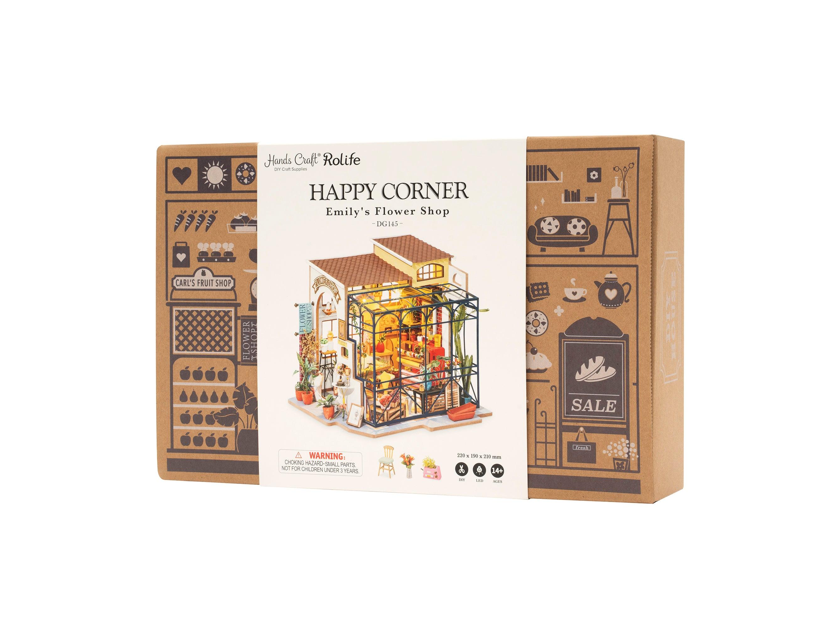 Hands Craft DIY Miniature House Kit | Emily's Flower Shop