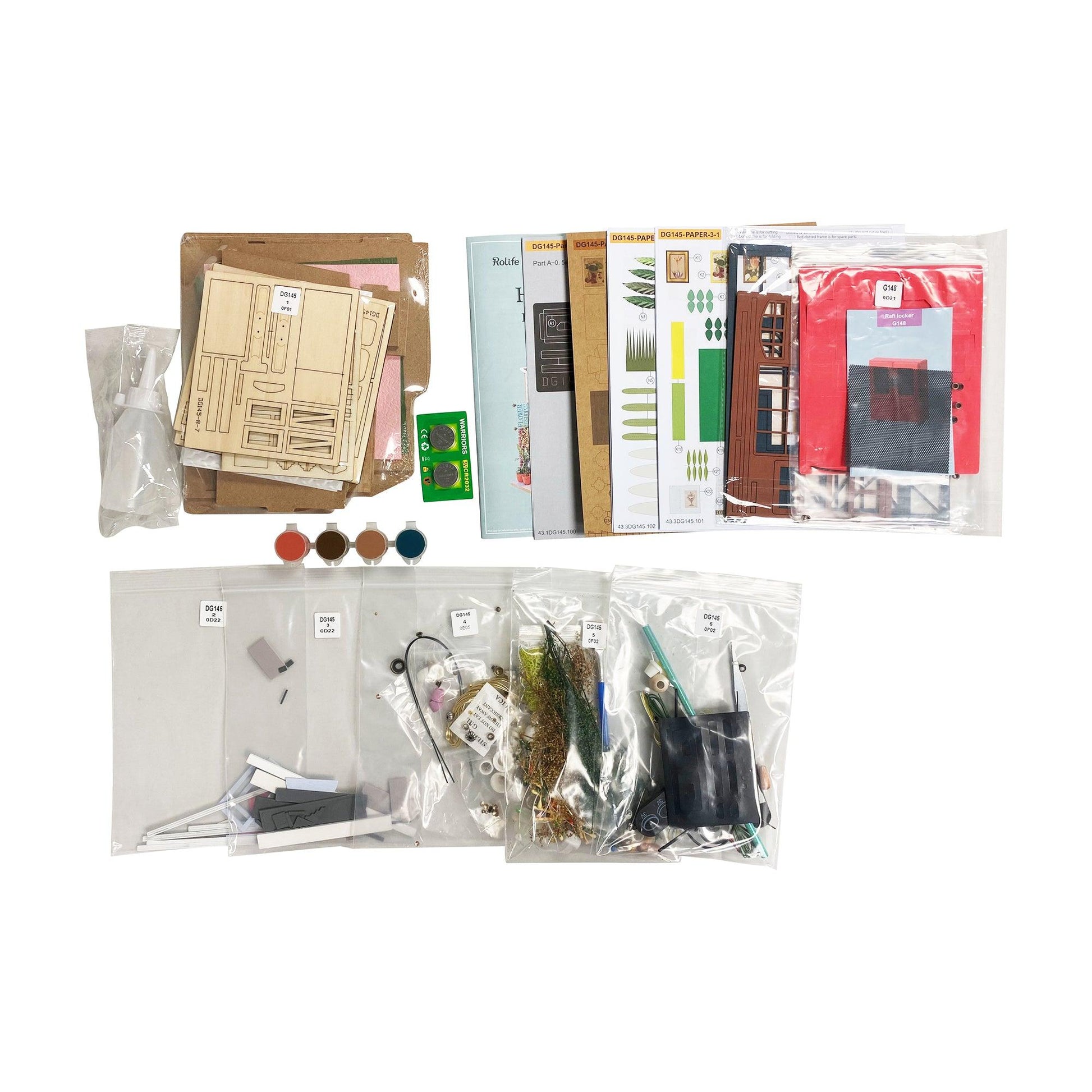 Hands Craft DIY Miniature House Kit | Emily's Flower Shop