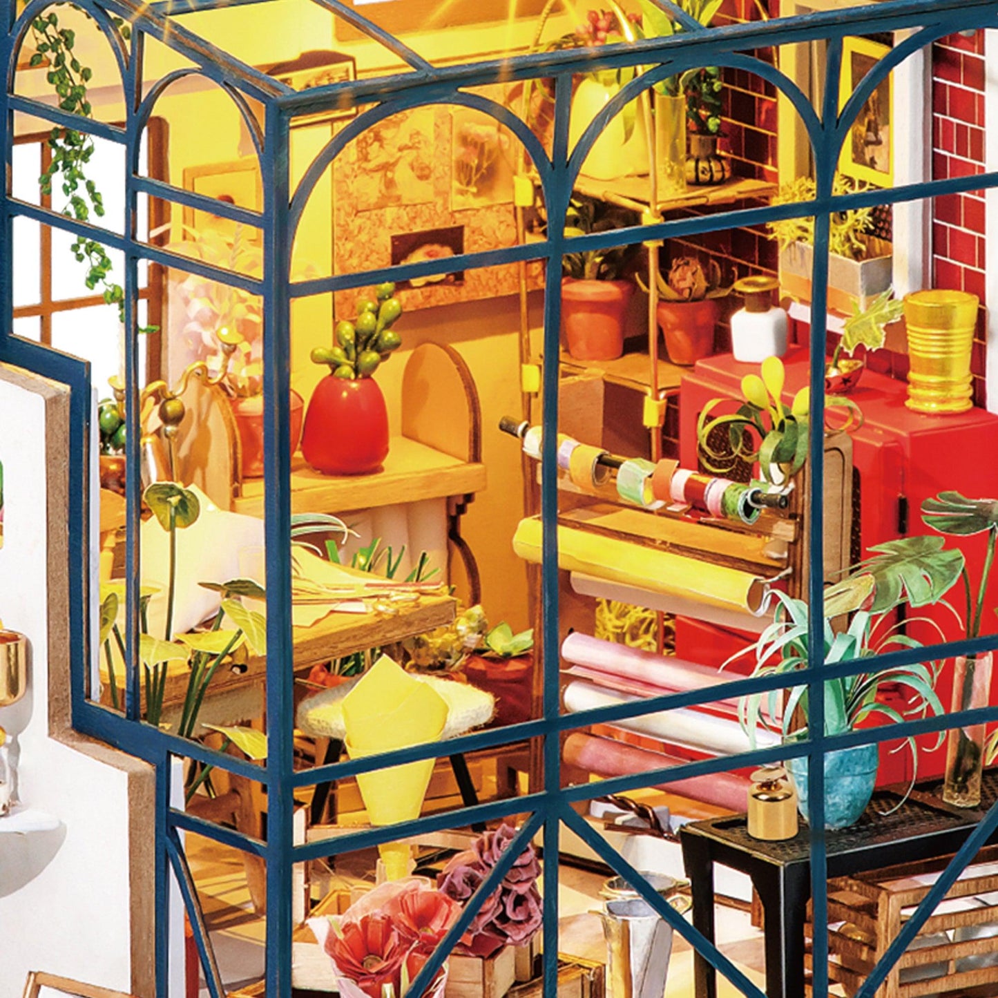 Hands Craft DIY Miniature House Kit | Emily's Flower Shop