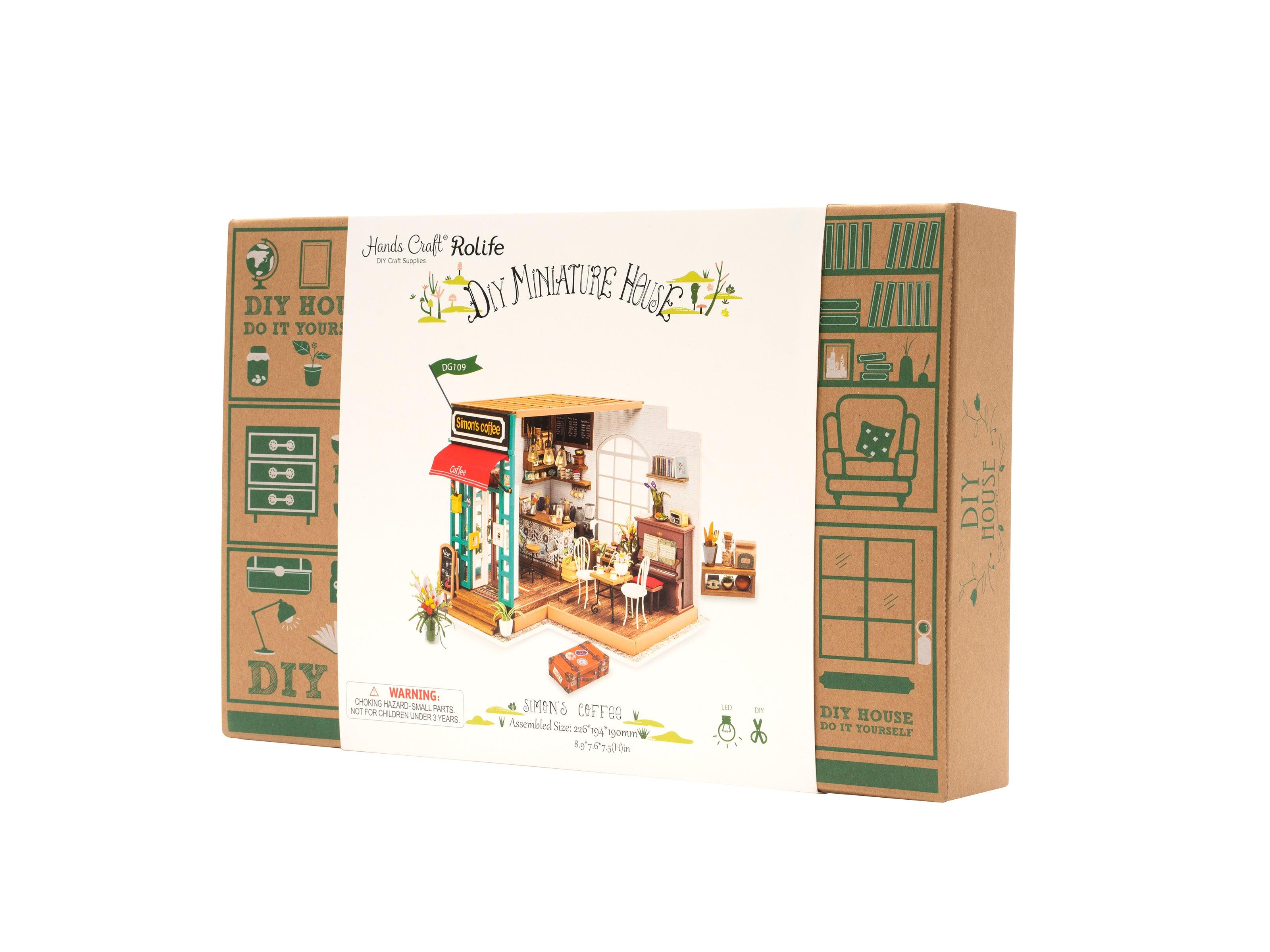 Hands Craft DIY Miniature House Kit | Simon's Coffee