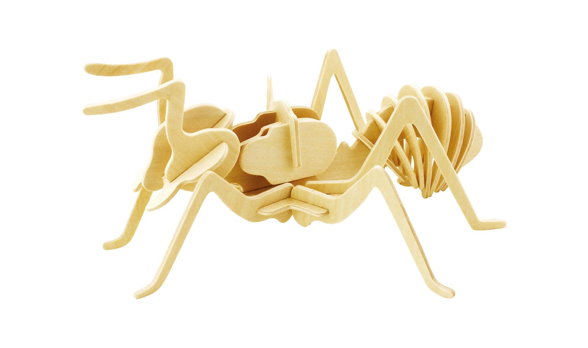 Hands Craft DIY Miniatures 3D Classic Wooden Puzzle | Ant