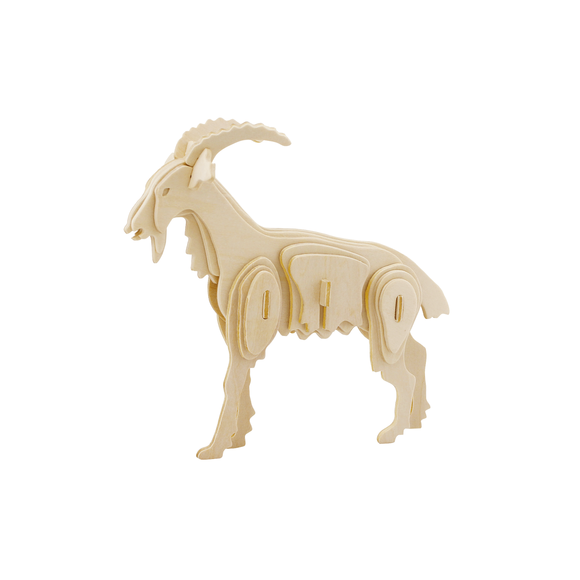 Hands Craft DIY Miniatures 3D Classic Wooden Puzzle | Goat