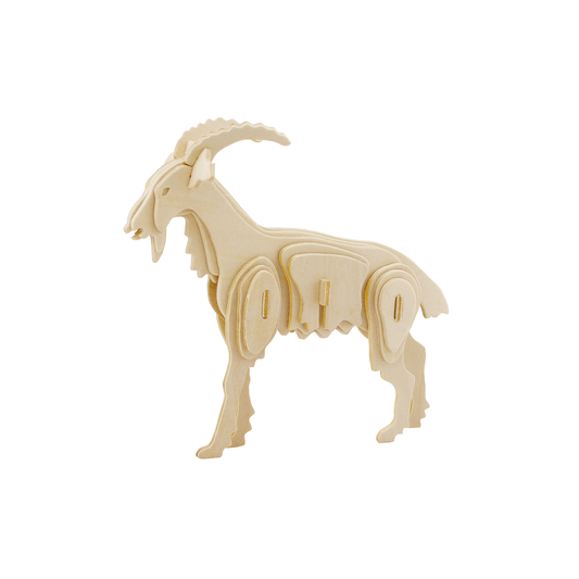 Hands Craft DIY Miniatures 3D Classic Wooden Puzzle | Goat