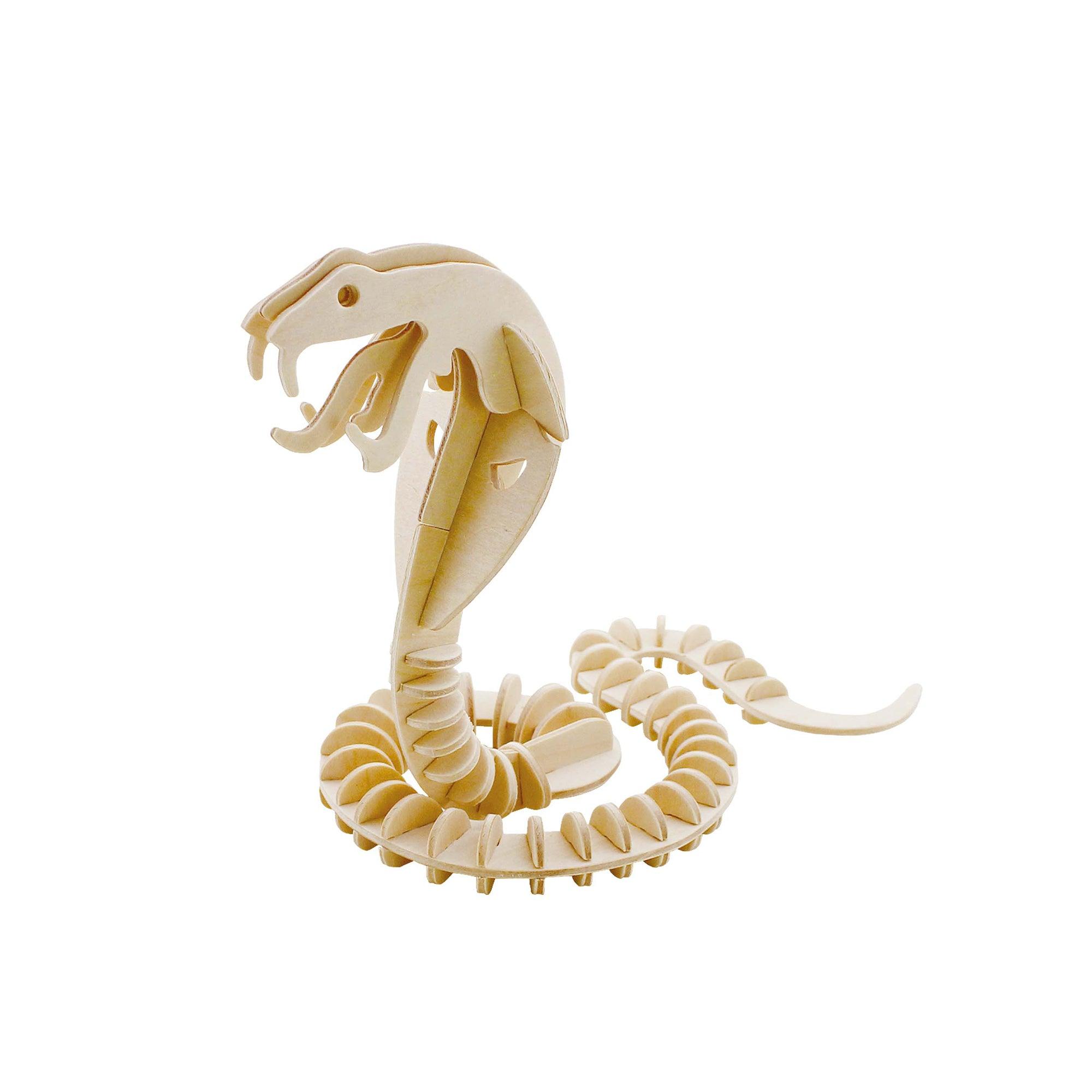 Hands Craft DIY Miniatures 3D Classic Wooden Puzzle | Snake