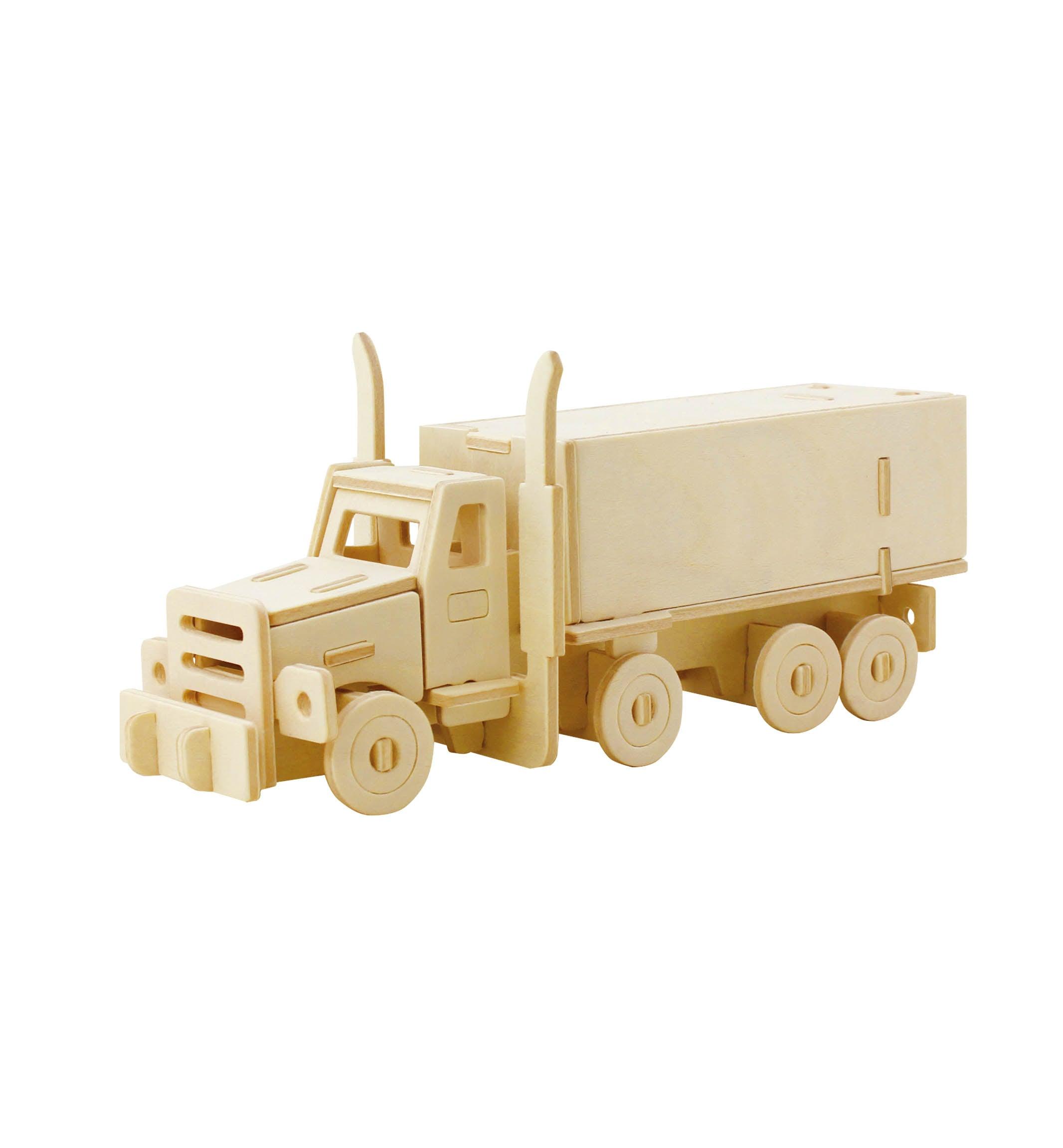 Hands Craft DIY Miniatures 3D Classic Wooden Puzzle | Truck