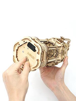 Hands Craft DIY Miniatures 3D Wooden Music Box Puzzle | Victorian Lantern with LED light