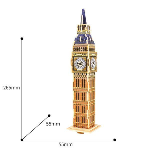Hands Craft DIY Miniatures 3D Wooden Puzzle | Big Ben