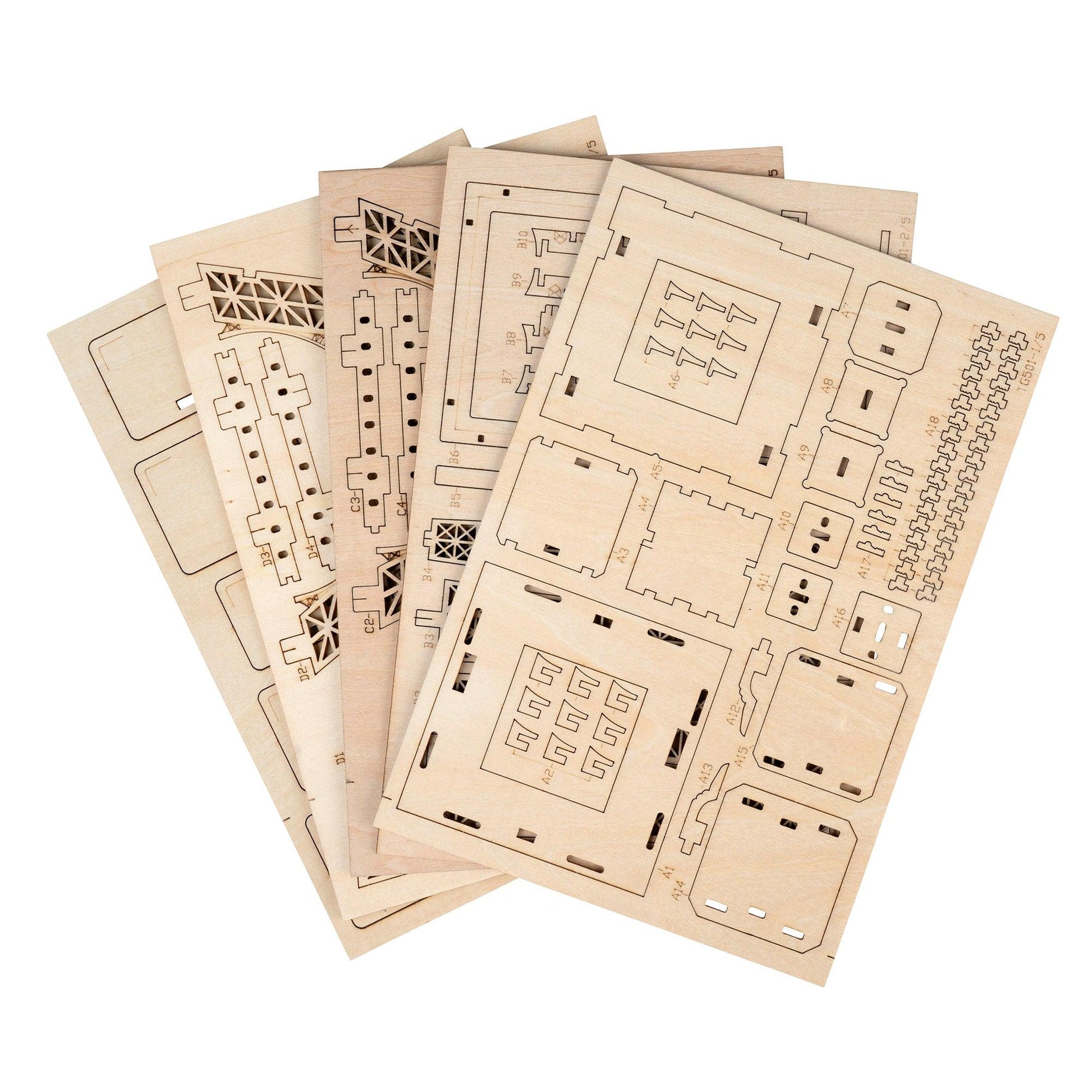 Hands Craft DIY Miniatures 3D Wooden Puzzle | Eiffel Tower