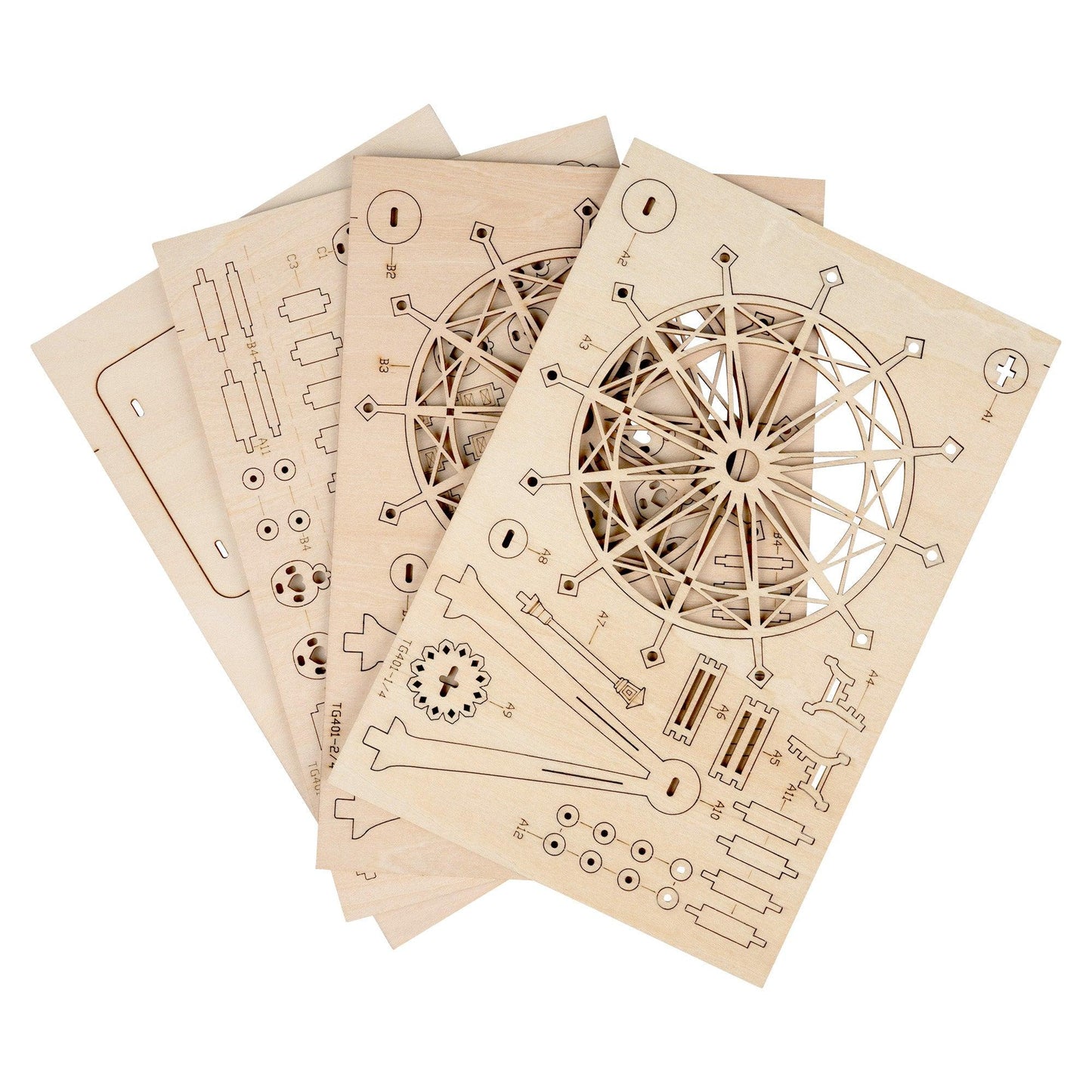Hands Craft DIY Miniatures 3D Wooden Puzzle | Ferris Wheel