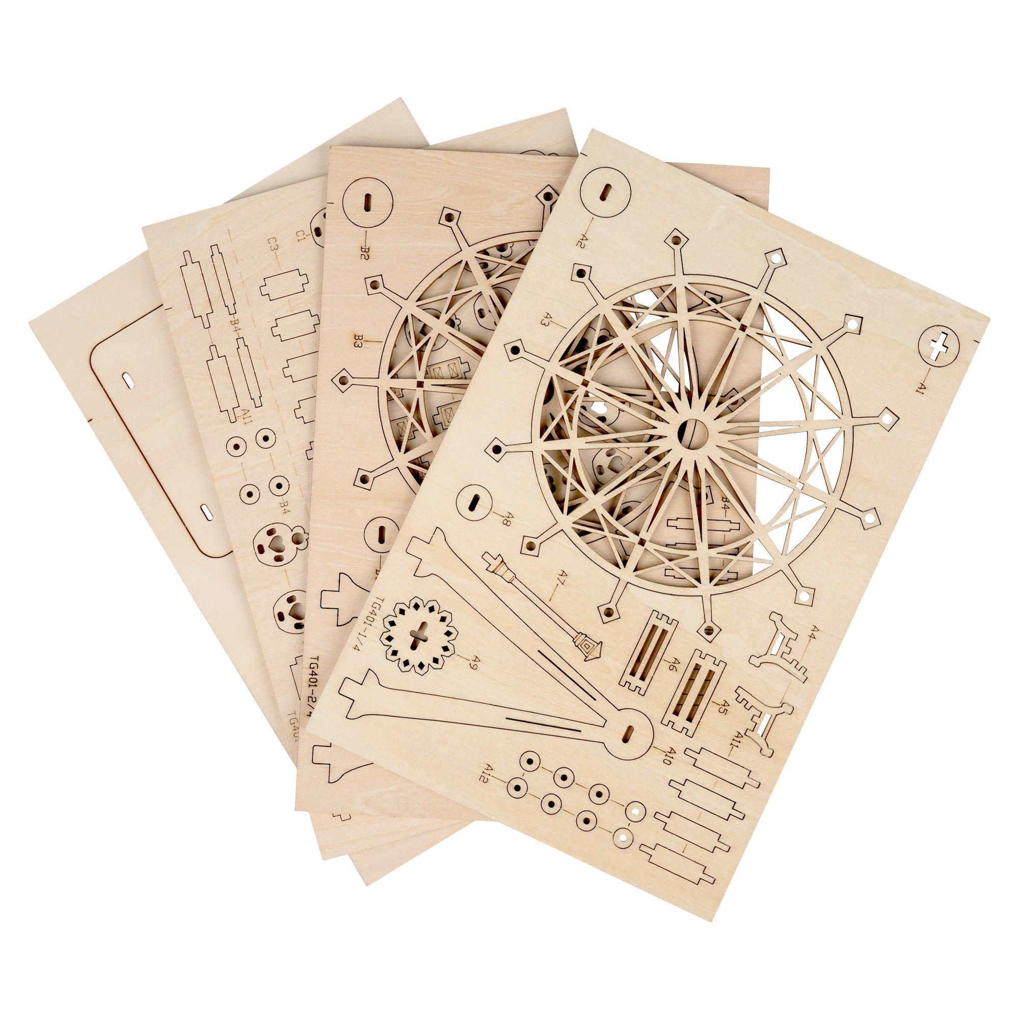 Hands Craft DIY Miniatures 3D Wooden Puzzle | Ferris Wheel