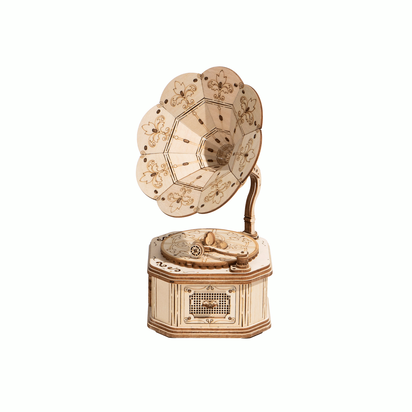 Hands Craft DIY Miniatures 3D Wooden Puzzle | Gramophone