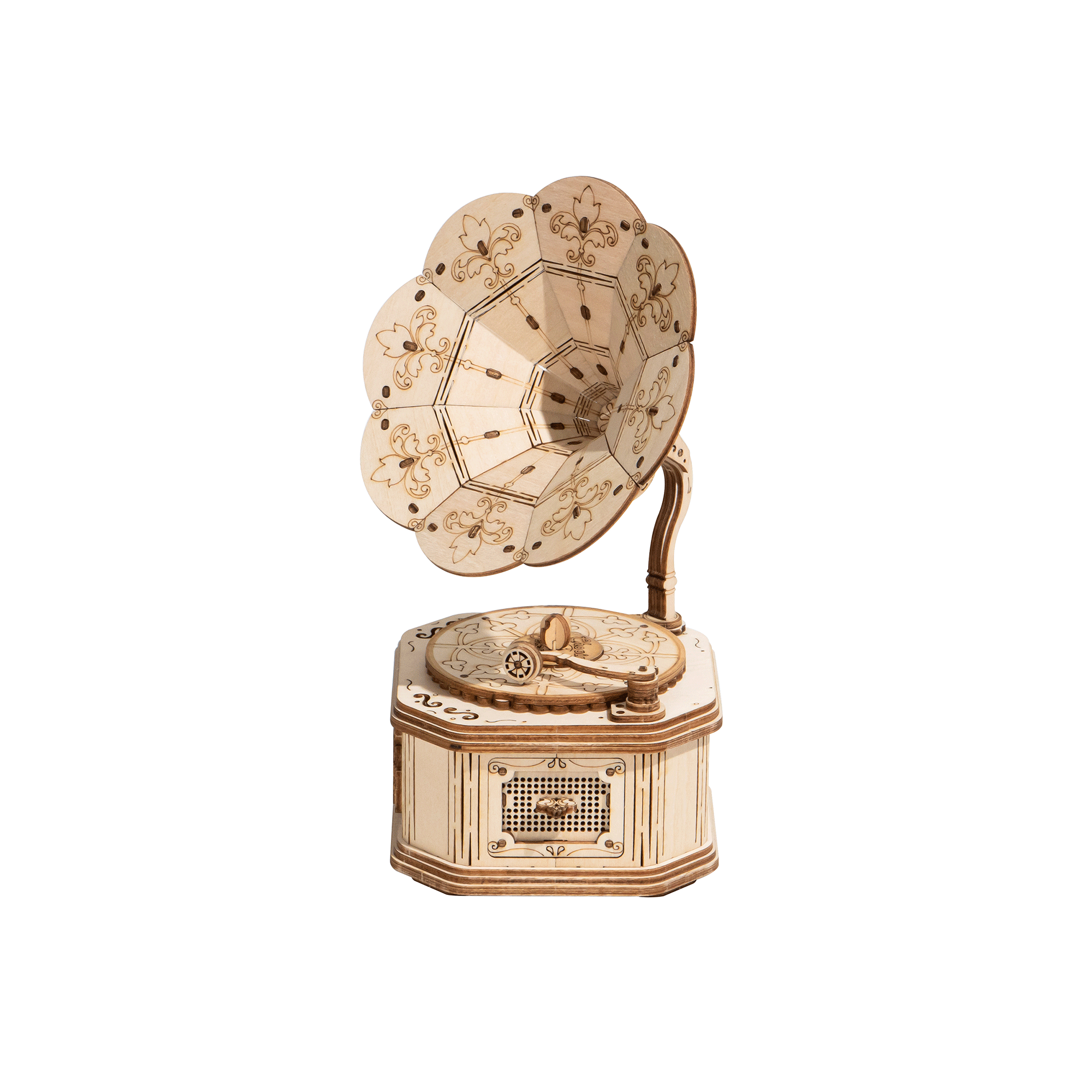 Hands Craft DIY Miniatures 3D Wooden Puzzle | Gramophone