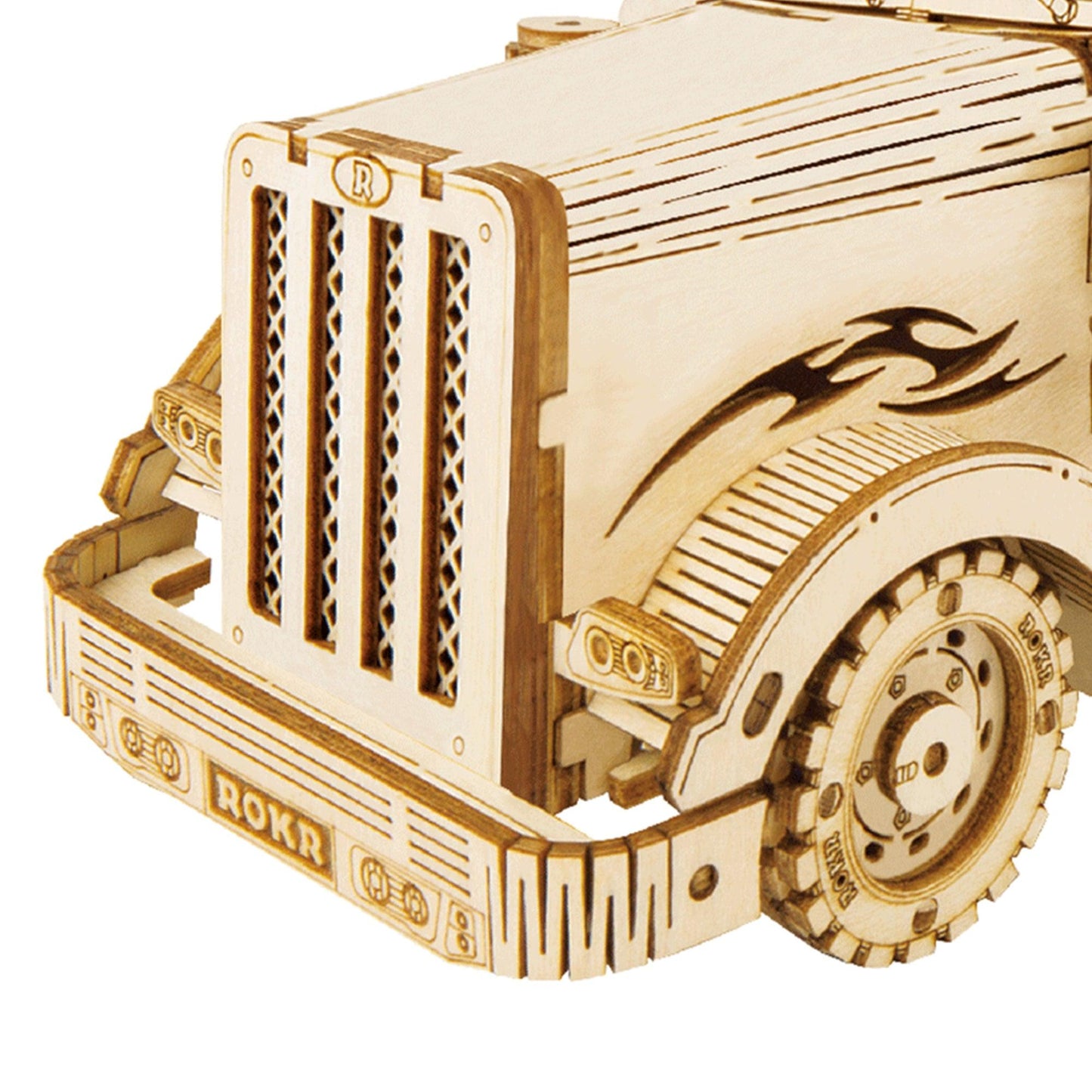 Hands Craft DIY Miniatures 3D Wooden Puzzle | Semi-Truck