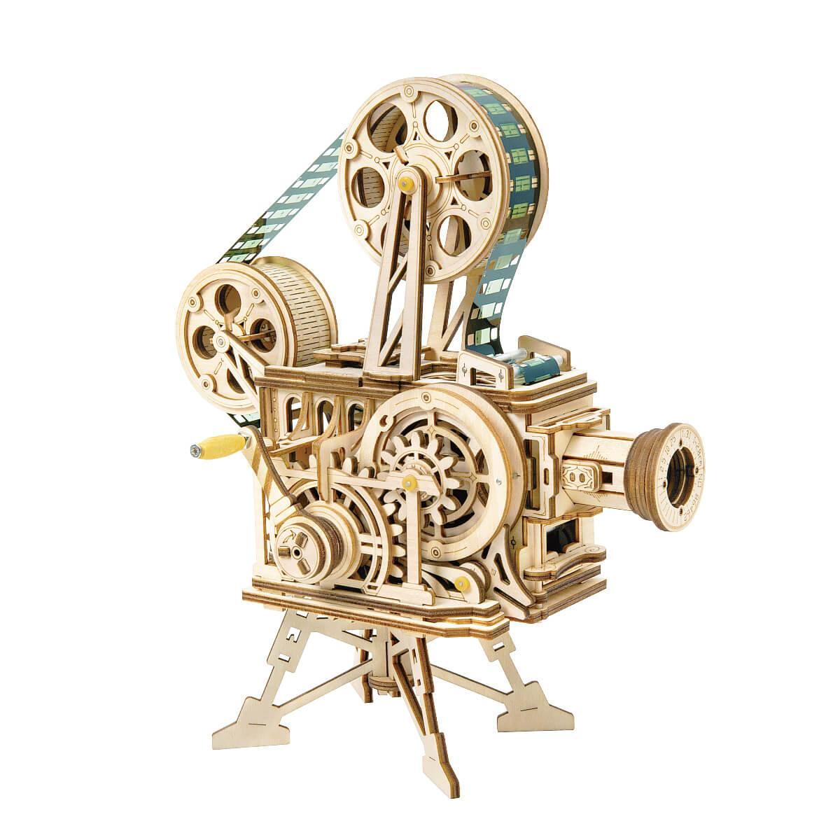 Hands Craft DIY Miniatures Mechanical 3D Wooden Puzzle | Vitascope