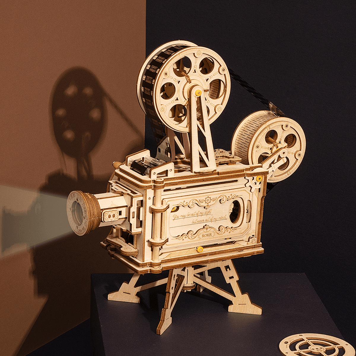 Hands Craft DIY Miniatures Mechanical 3D Wooden Puzzle | Vitascope