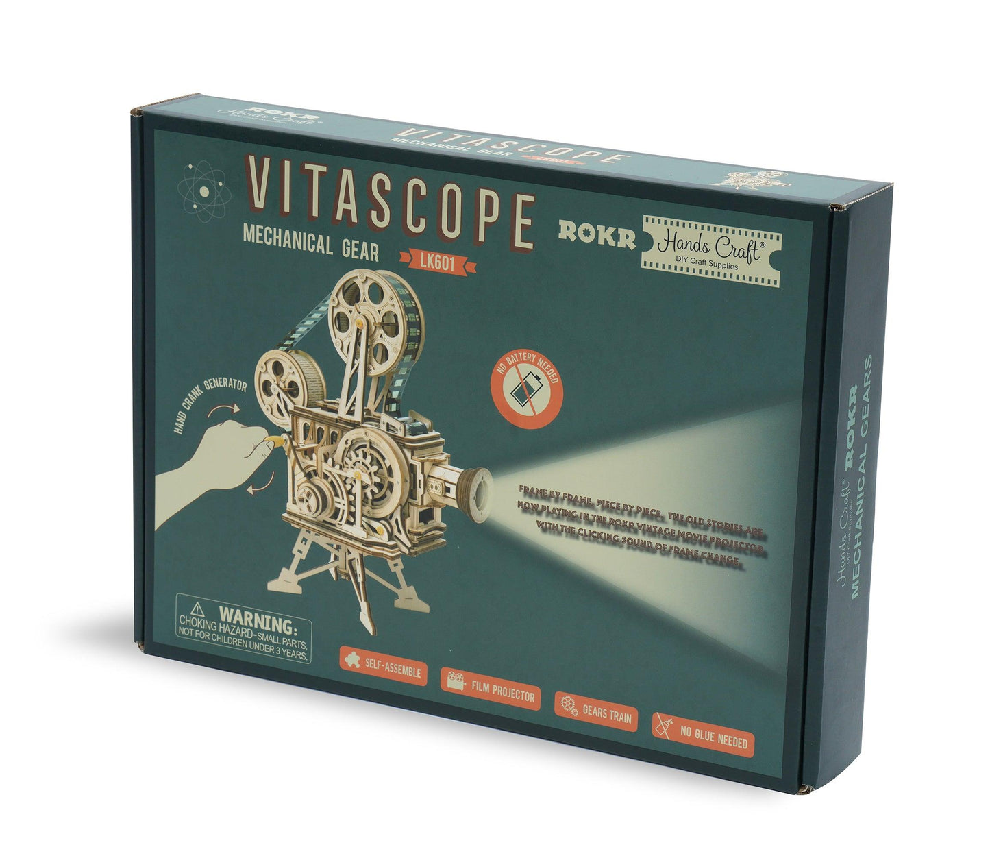 Hands Craft DIY Miniatures Mechanical 3D Wooden Puzzle | Vitascope