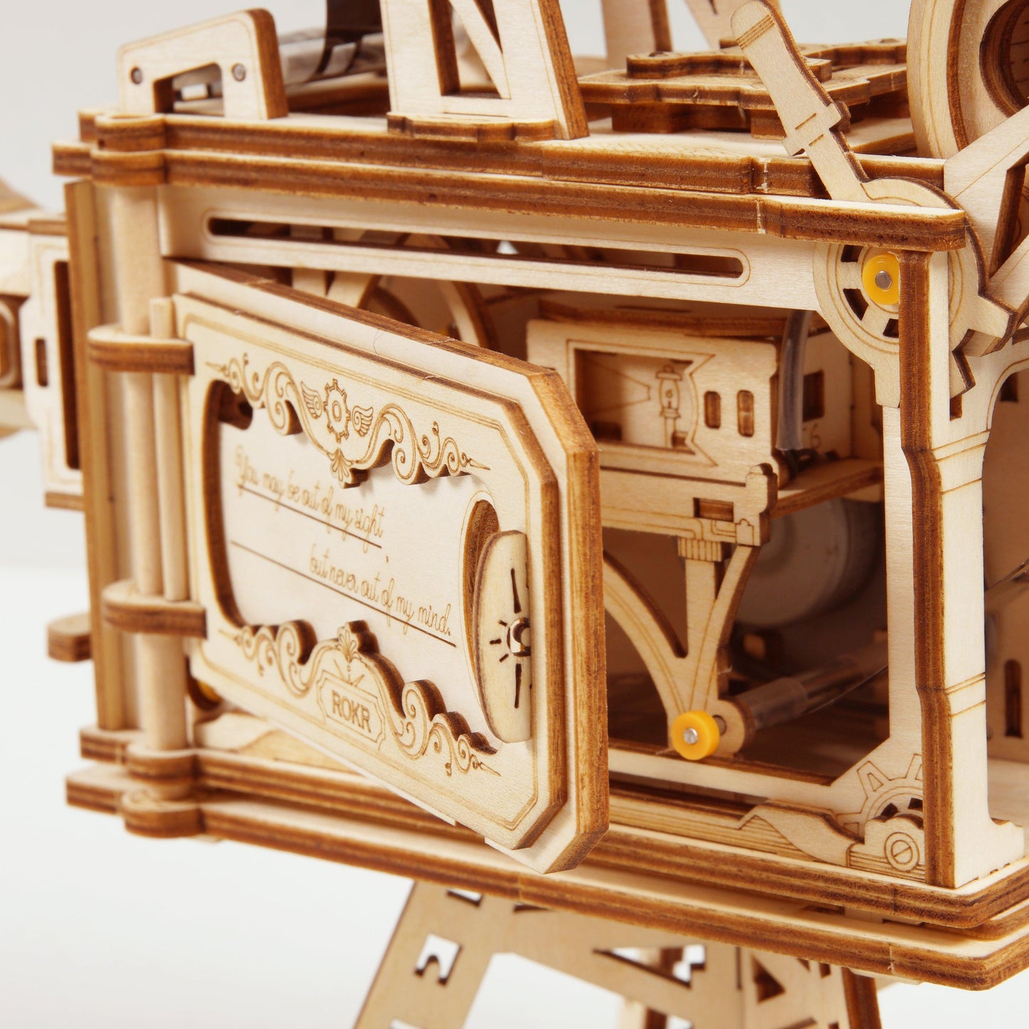 Hands Craft DIY Miniatures Mechanical 3D Wooden Puzzle | Vitascope