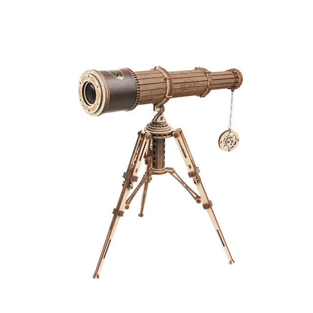 3D Mechanical Wooden Puzzle | Monocular Telescope - Hands Craft US, Inc.