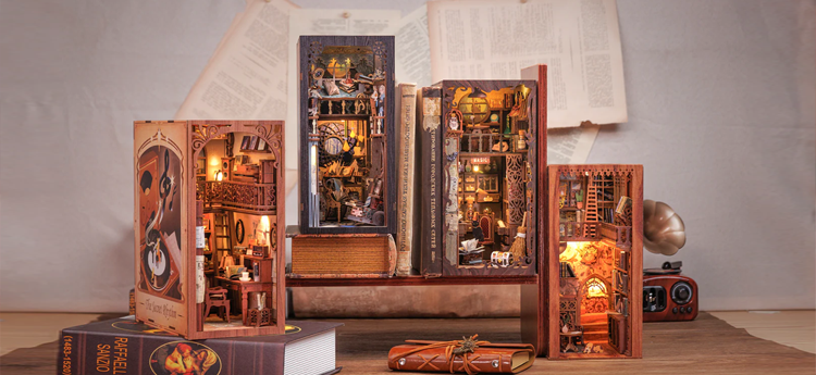 Book Nooks and Wall Hangers - Hands Craft US, Inc.