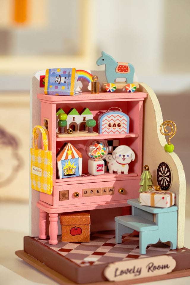 DIY Miniature Dollhouse Kit | Childhood Toy House