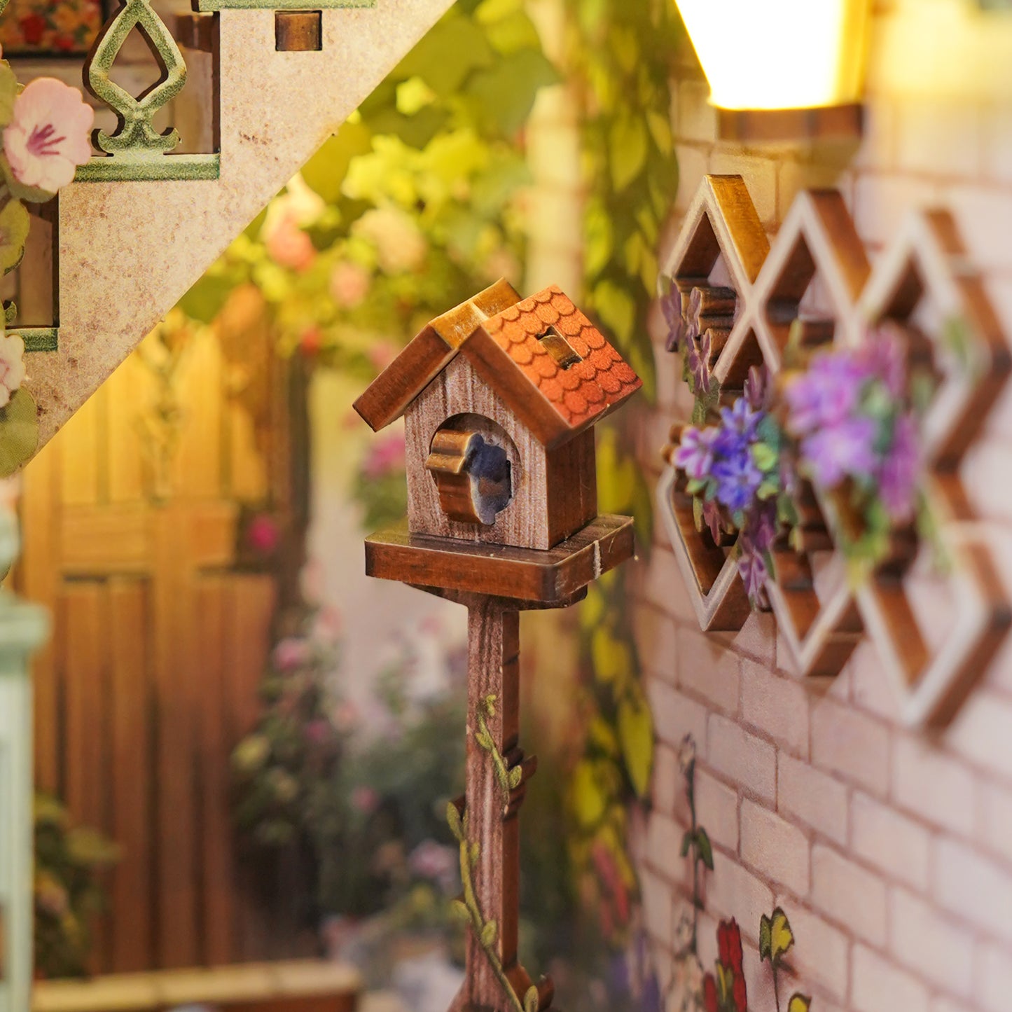 DIY Miniature Book Nook Kit | Flower Shop