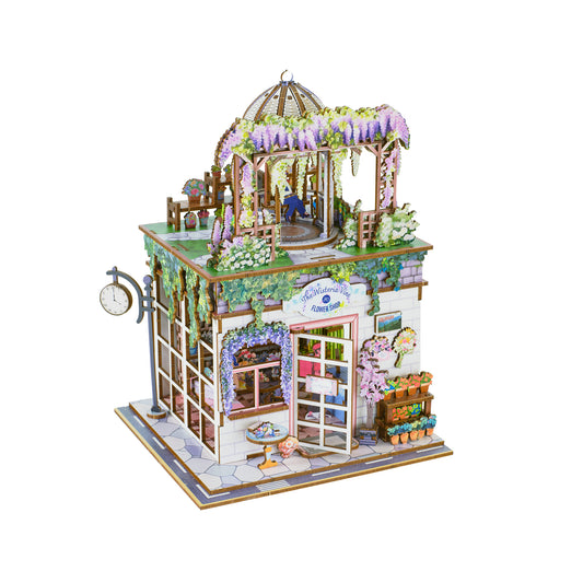 DIY Miniature House Kit | Wisteria Vine Flower Shop