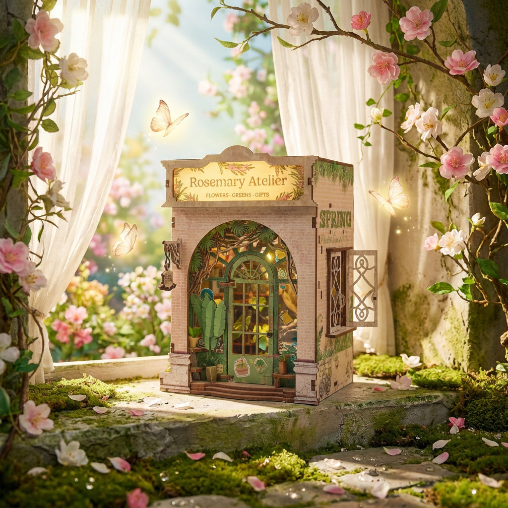 DIY Miniature Book Nook Kit | Rosemary Atelier