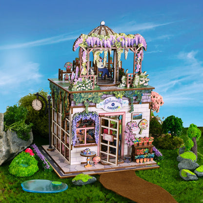 DIY Miniature House Kit | Wisteria Vine Flower Shop