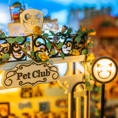 DIY Miniature Dollhouse Kit | Pet Club
