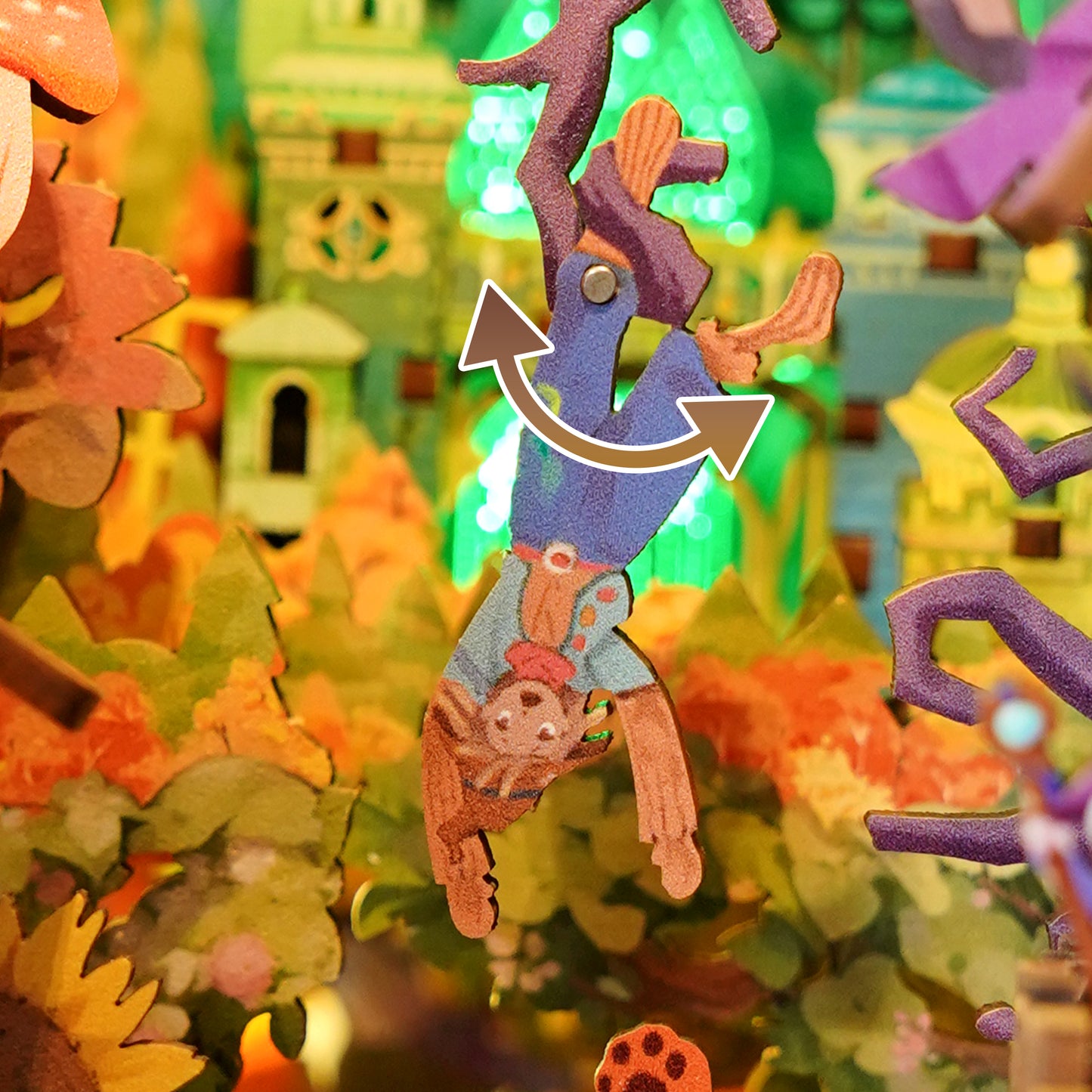 DIY Miniature Book Nook Kit | Dorothy's Journey