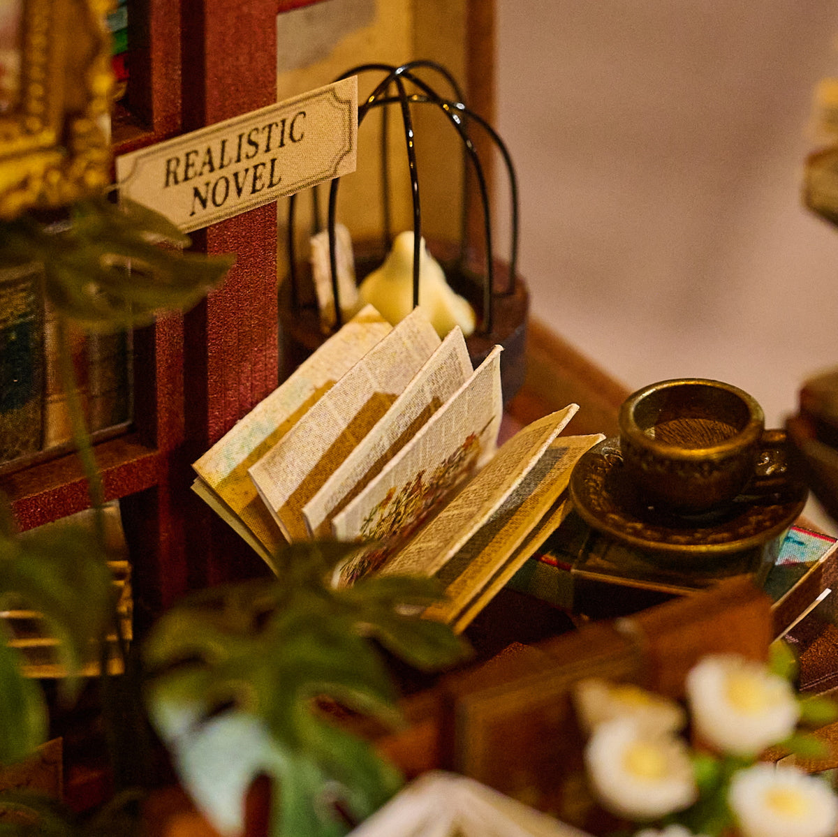 DIY Miniature Book Nook Kit | Main Street Books