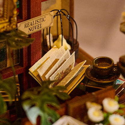 DIY Miniature Book Nook Kit | Main Street Books