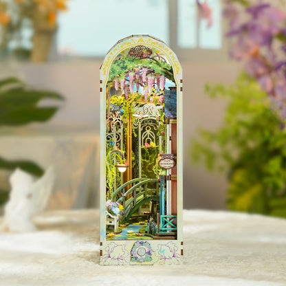 DIY Miniature Book Nook Kit | Giverny Garden