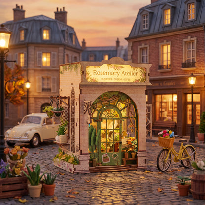 DIY Miniature Book Nook Kit | Rosemary Atelier