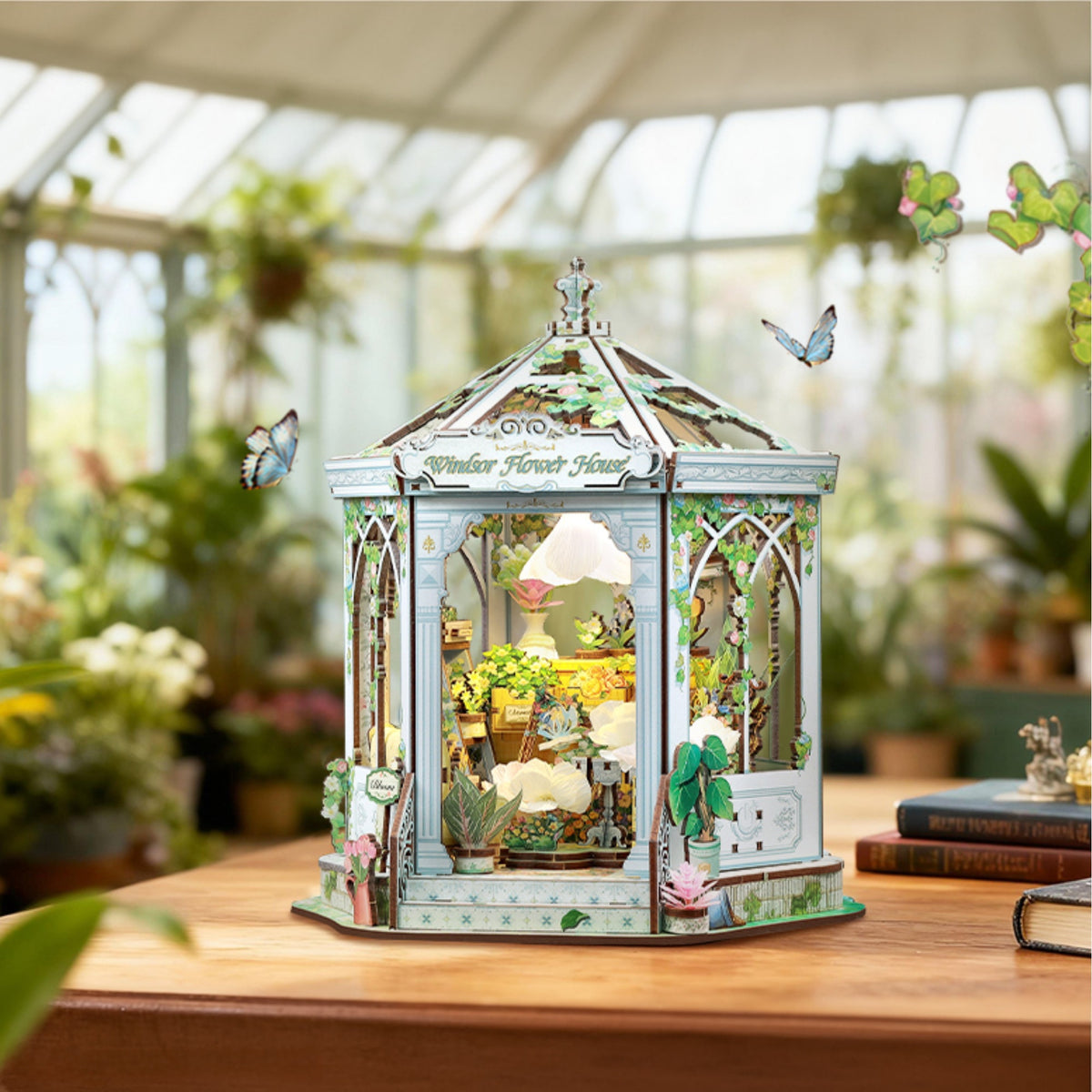 DIY Miniature House Kit | Windsor Flower House
