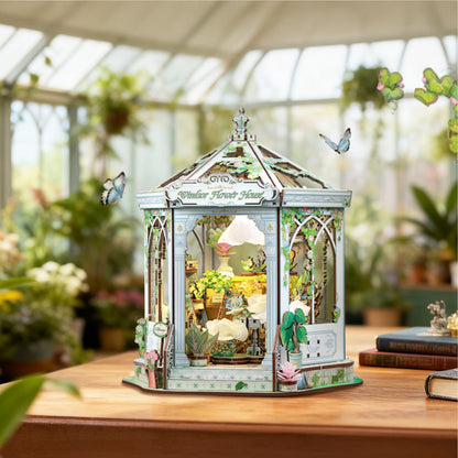 DIY Miniature House Kit | Windsor Flower House