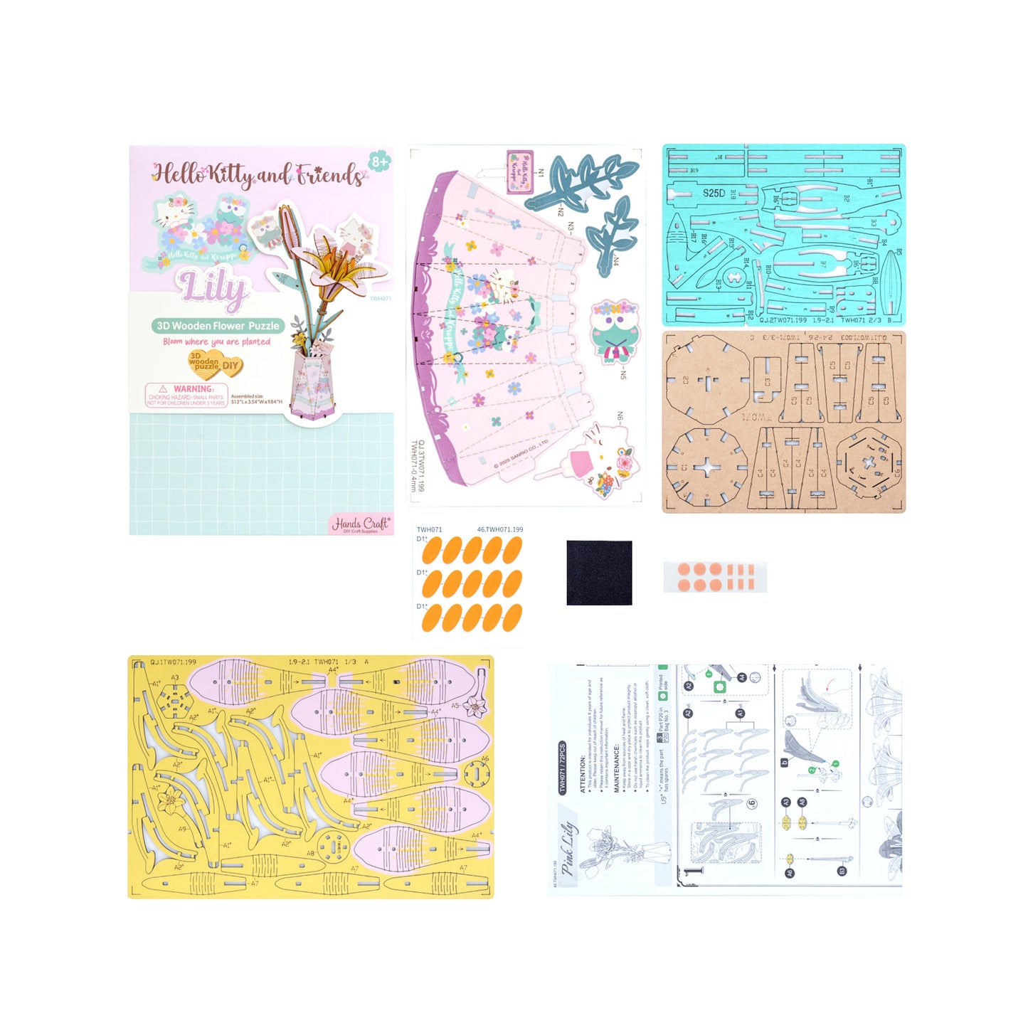 Hands Craft | Hello Kitty® and Friends Keroppi and Hello Kitty Lily